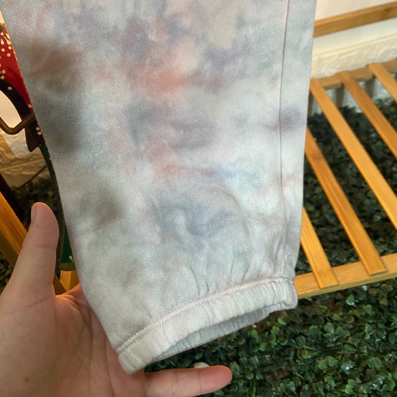 THE DROP Multi Tie Dye Fleece Drawstring Sweatpants Jogger’s. Size-M - Picture 9 of 10